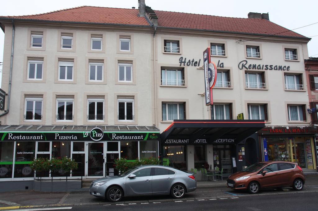 Logis Hotel- Restaurant La Renaissance Baccarat Exterior photo